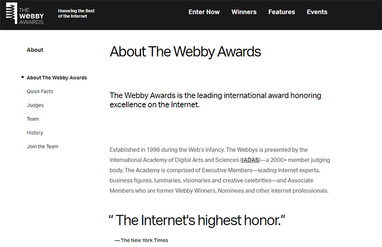 Die Webbys